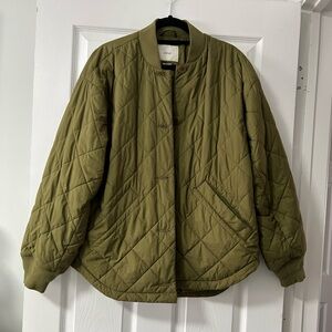 Wilfred Quilted Puffer Shacket